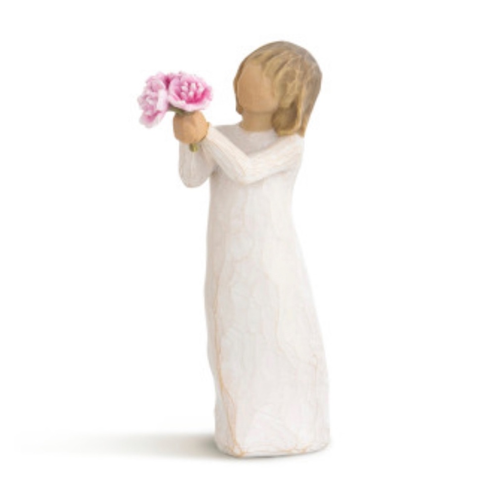 Hallmark Demdaco Willow Tree Thank You Collection Angel Resin Figurine New
